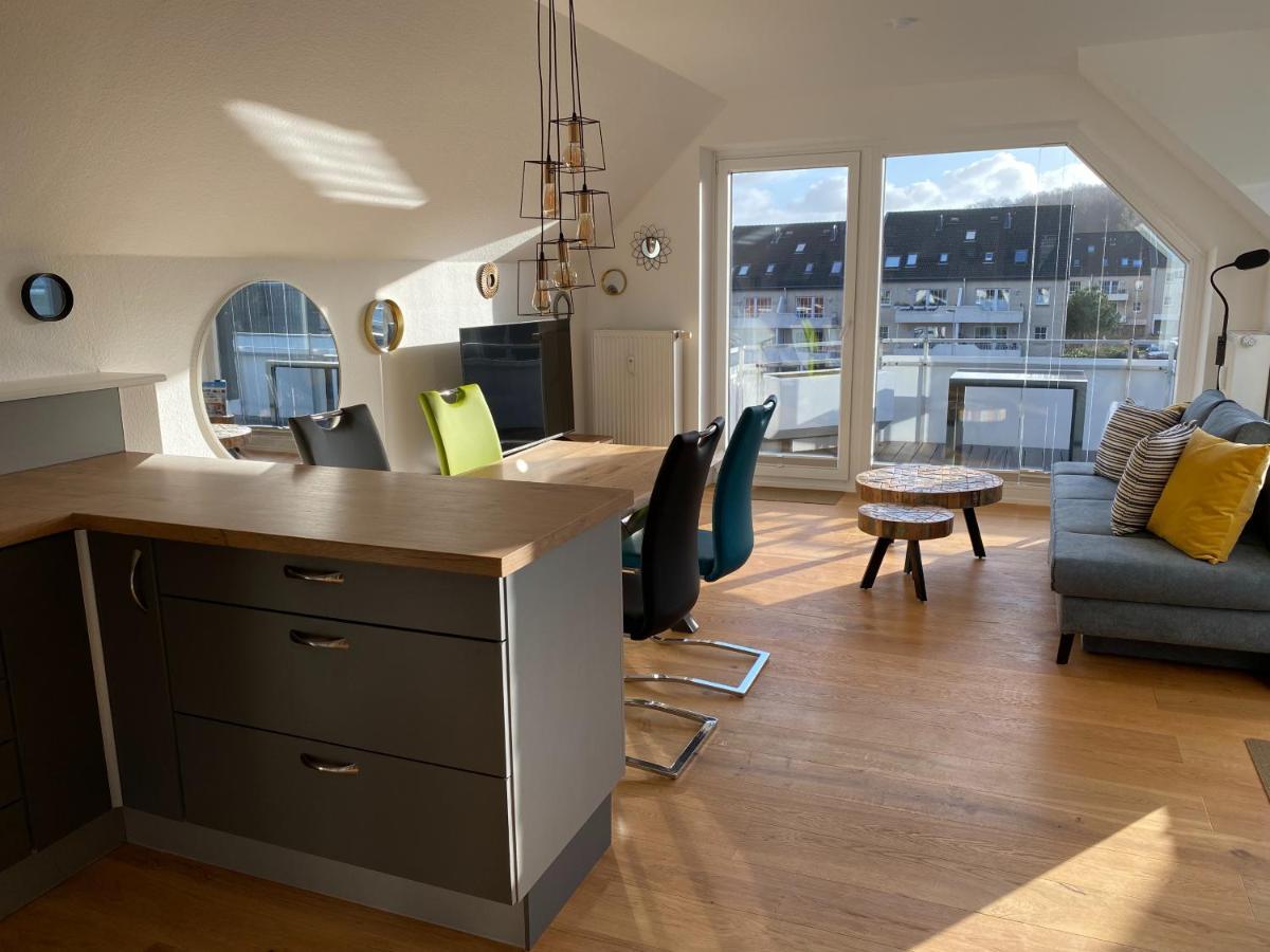Beach House II - Penthousewohnung In Bestlage Mit Sonniger Dachterrasse Und Top Meerblick Harrislee Exterior photo