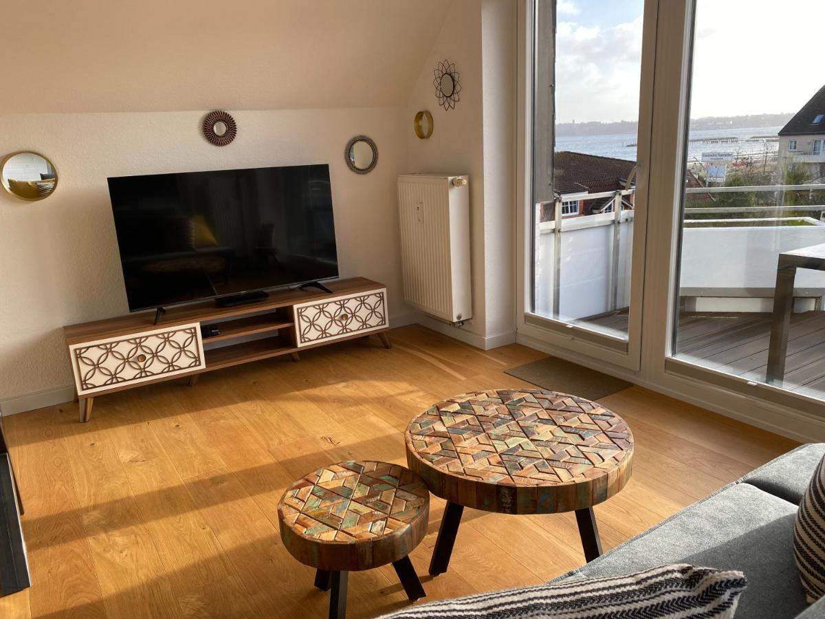Beach House II - Penthousewohnung In Bestlage Mit Sonniger Dachterrasse Und Top Meerblick Harrislee Exterior photo